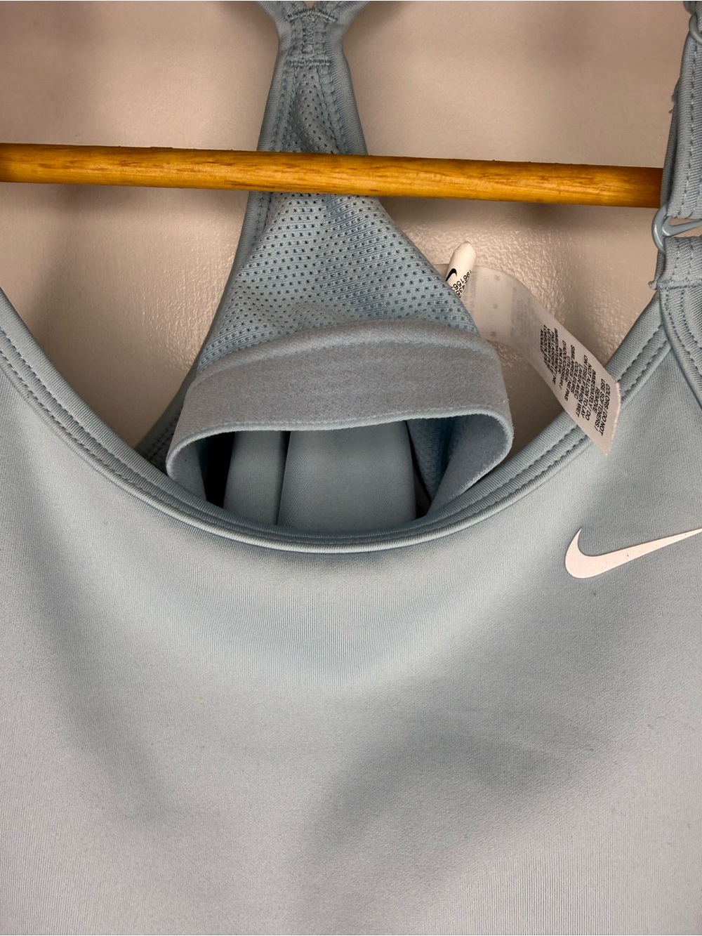 Nike Pale Blue Dri-Fit Racerback Tank - Picture 6 of 6